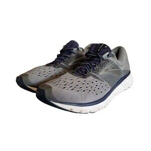 Brooks Glycerin 16 Grey Navy Black Running Shoes Men's Size 13